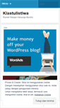 Mobile Screenshot of klastulistiwa.com