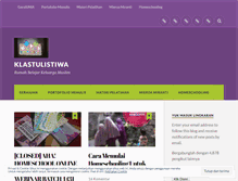 Tablet Screenshot of klastulistiwa.com